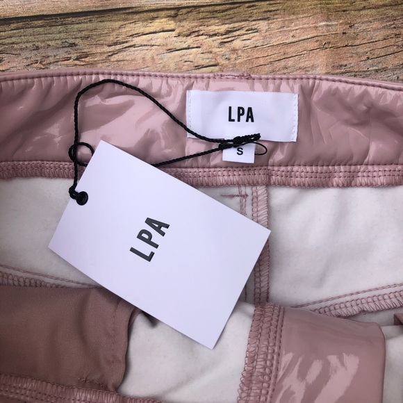 NWT LPA 416 Vinyl Skirt - Picture 3 of 5